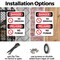 Signmission No Smoking Danger Sign, Plastic, 7in W x 10in L, 2PK OS-2PACK-DS-P-710-VS-1469 - alternate 6
